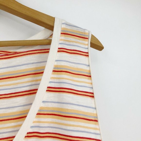 SOLD❣MADEWELL Whisper V Neck Pocket Tank Sz M - Picture 4 of 8